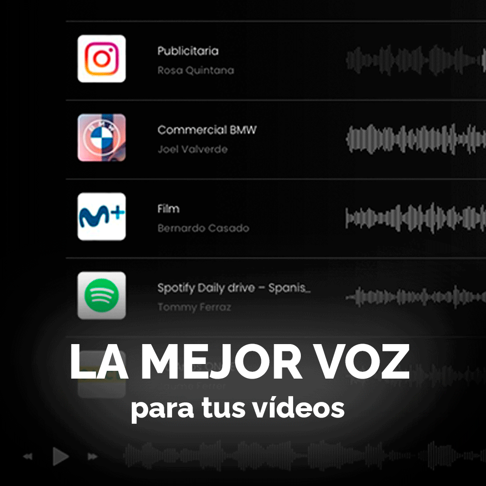 Cómo seleccionar la mejor voz para tu vídeo